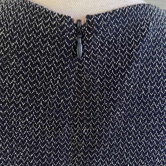 Lauren Ralph Lauren Sparkly Metallic Stretchy Ruched Dress - Picture 7 of 10